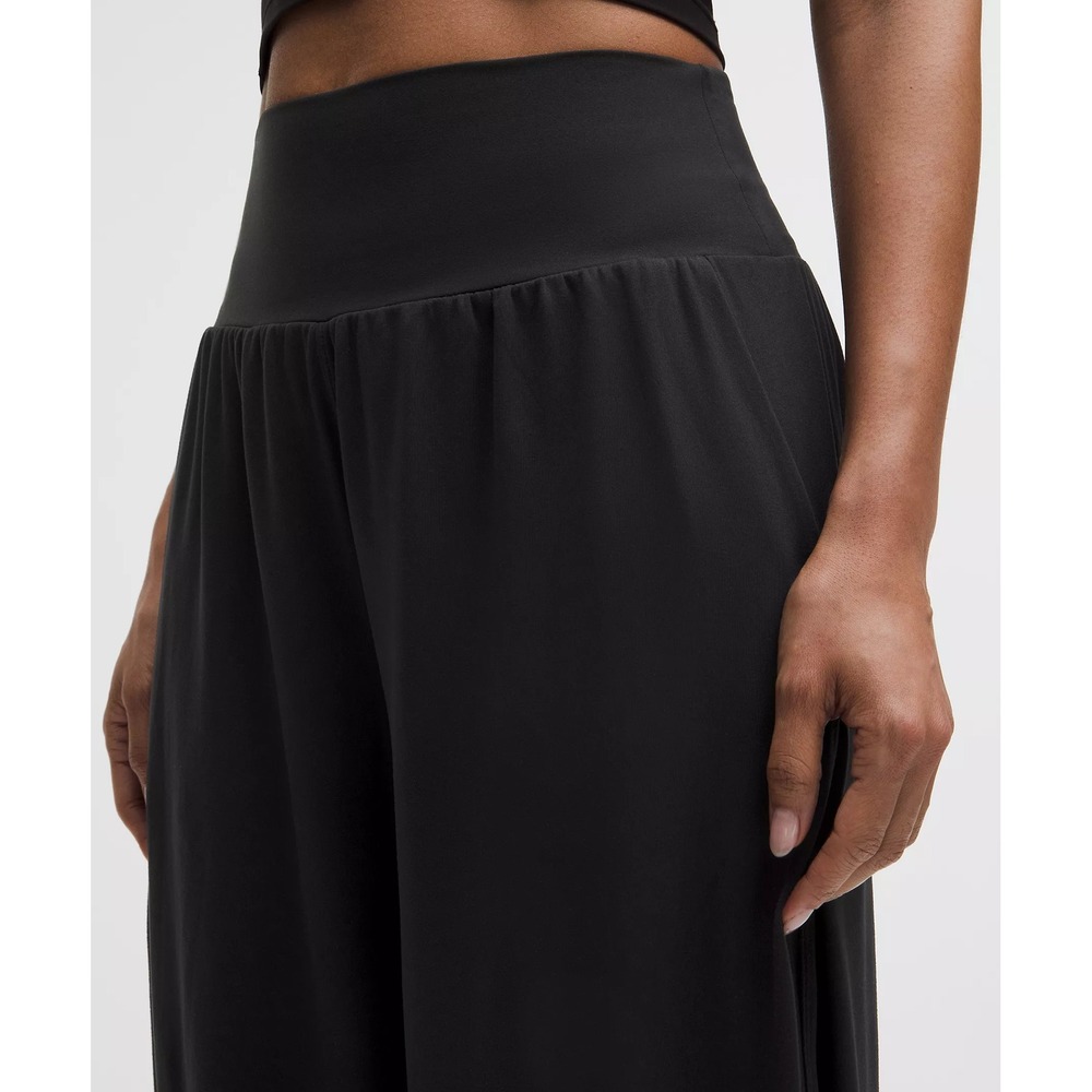 Lululemon-Rulu Drapey Oversized High-Rise Yoga Jogger-Black - Picture 4 of 7